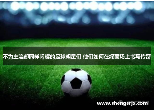 不为主流却同样闪耀的足球明星们 他们如何在绿茵场上书写传奇