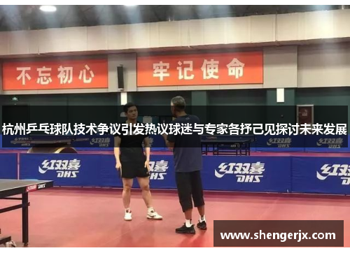 杭州乒乓球队技术争议引发热议球迷与专家各抒己见探讨未来发展